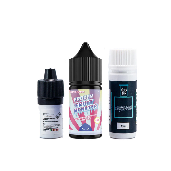 Набор Frozen fruit  Monster Blueberry Raspberry Lemon ICE, 30 мл