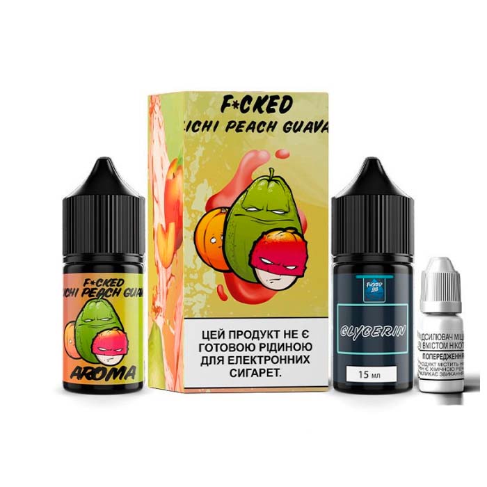 Набор Fucked Lichi Peach Guava, 30 мл