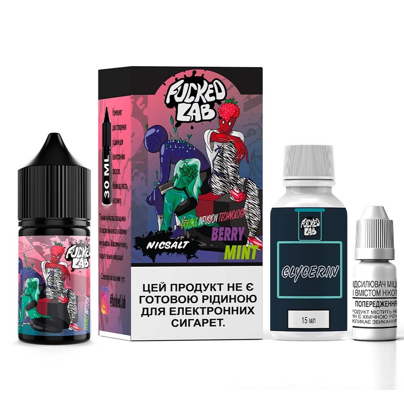 Набір Fucked Platinum Berry Mint, 30 мл
