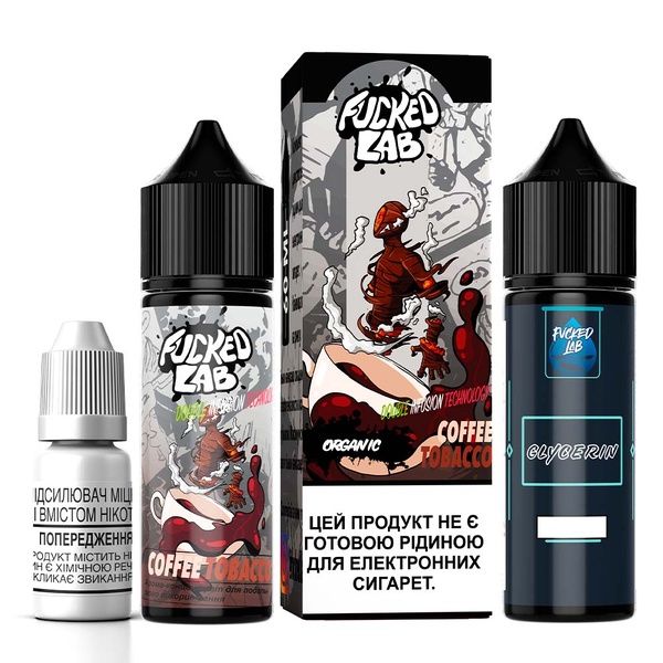 Набор Fucked Platinum Coffee Tobacco, 60 мл