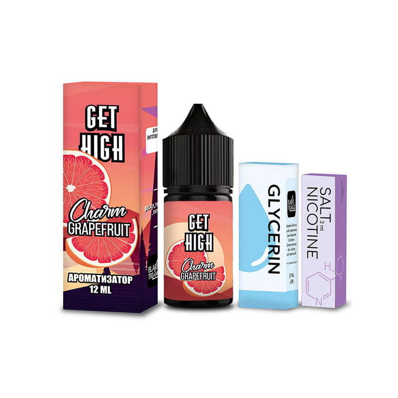 Набор Get High Charm Grapefruit, 30 мл