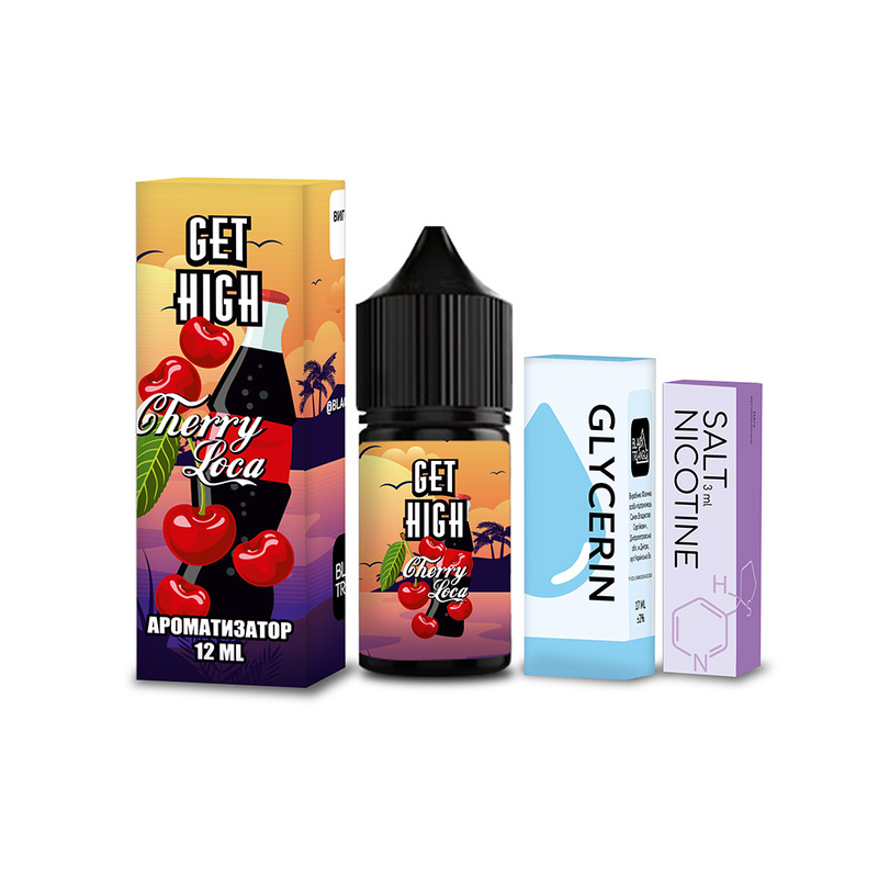 Набір Get High Cherry Loca, 30 мл