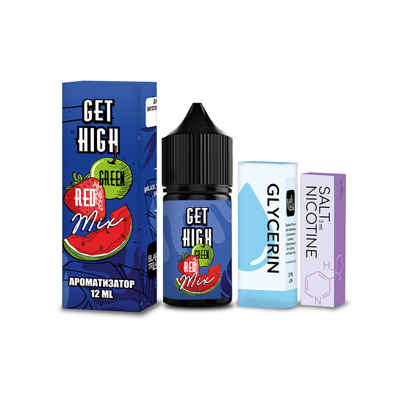 Набір Get High Green Red Mix, 30 мл