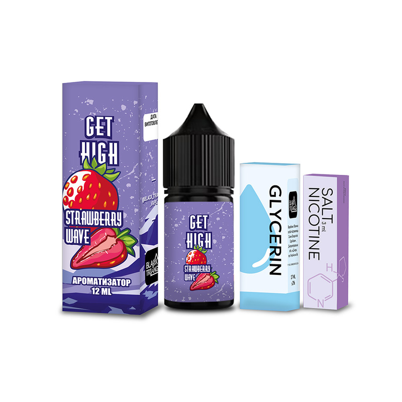 Набор Get High Strawberry Wave, 30 мл