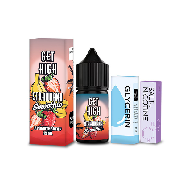Набор Get High Strawnana Smoothie, 30 мл