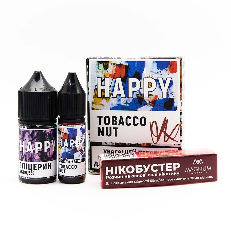 Набір Happy Tobacco Nut, 30 мл