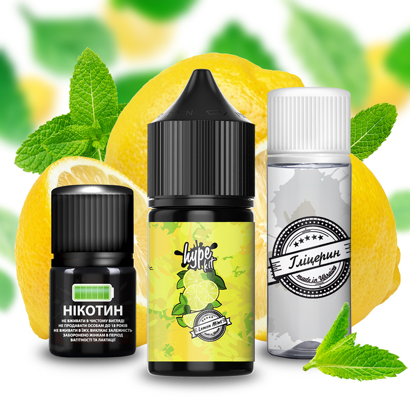 Набор Hype Lemon Mint, 30 мл