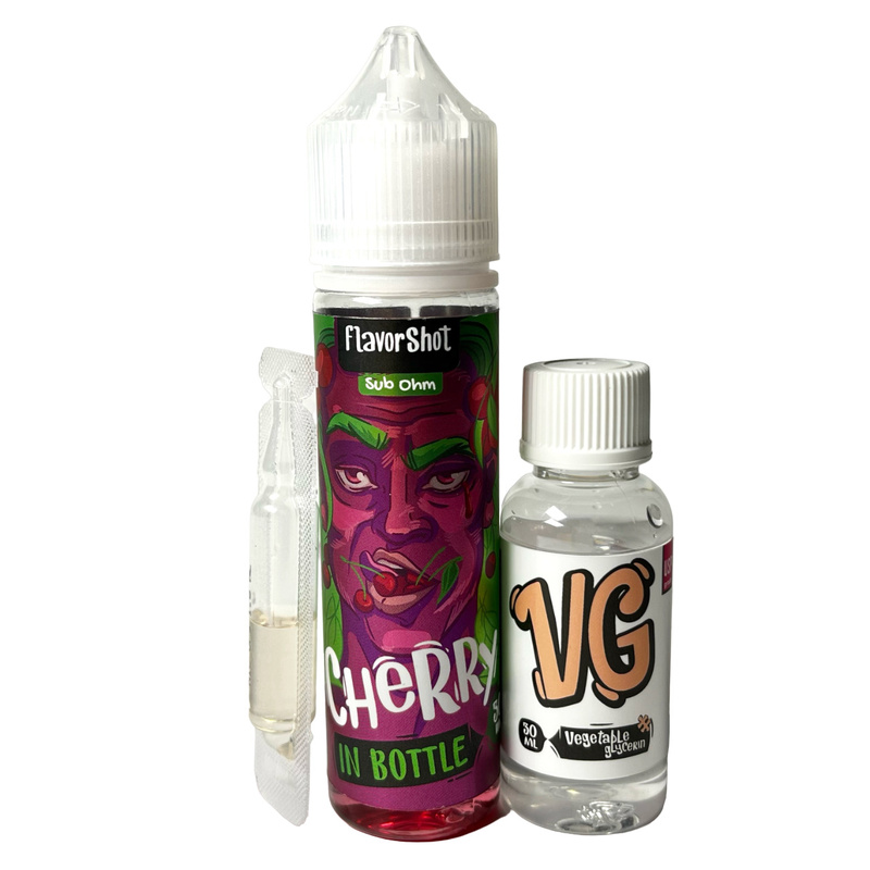 Набір In Bottle FlavorShot Cherry, 60 мл