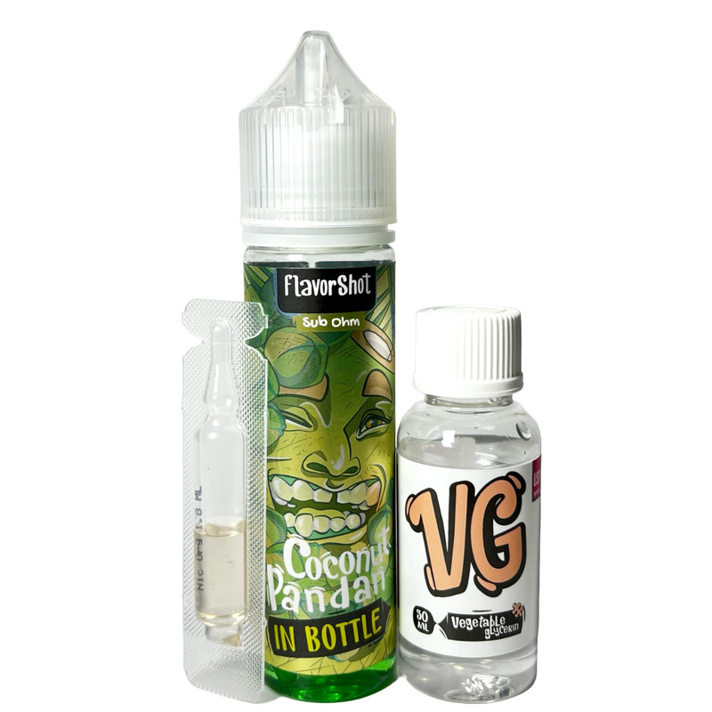 Набор In Bottle FlavorShot Coconut Pandan, 60 мл