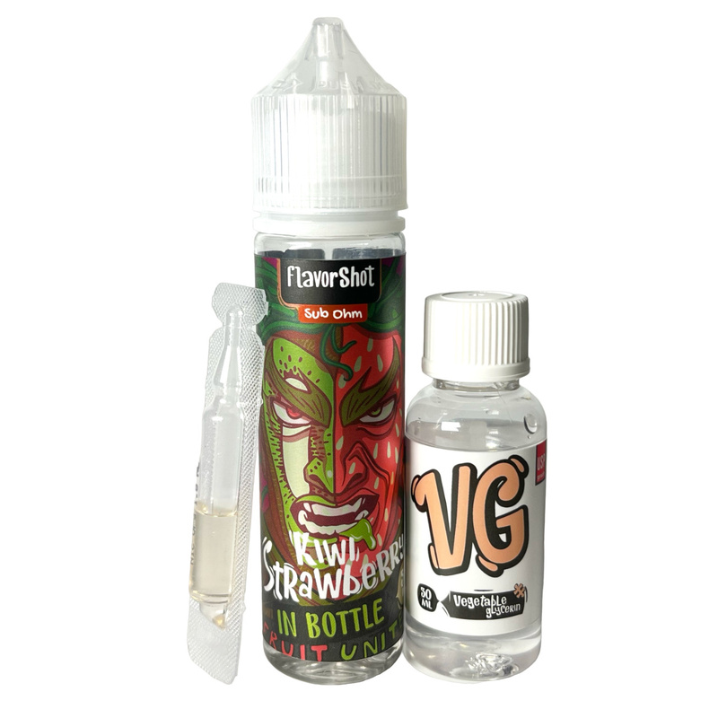 Набір In Bottle FlavorShot Kiwi Strawberry, 60 мл
