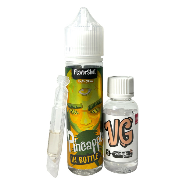 Набор In Bottle FlavorShot Pineapple, 60 мл