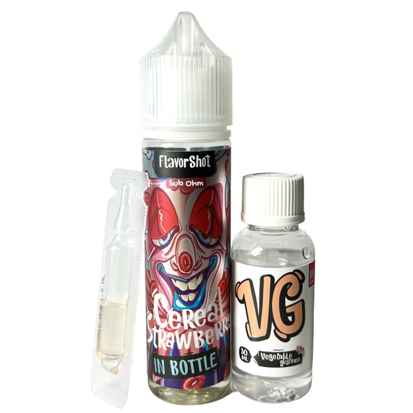 Набор In Bottle FlavorShot Strawberry Cereal, 60 мл