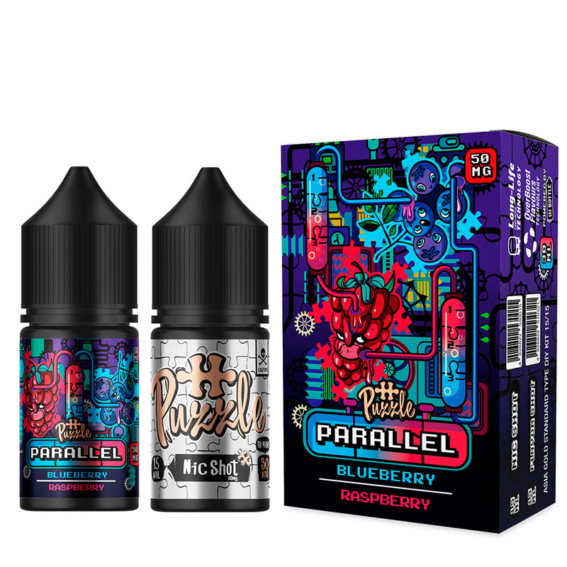 Набір In Bottle Parallel Blueberry Raspberry, 30 мл - 1