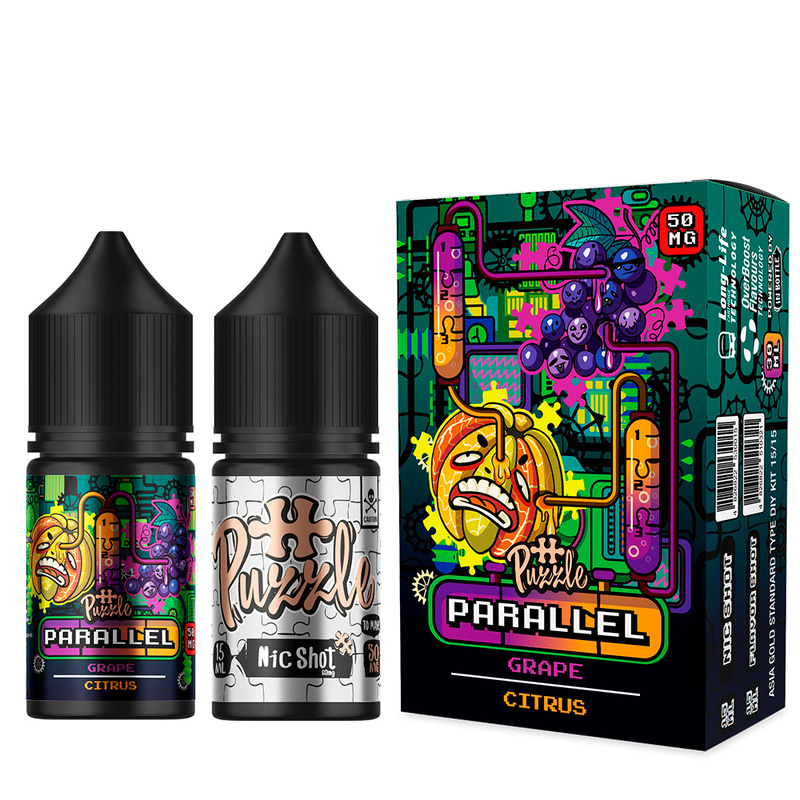 Набор In Bottle Parallel Grape Citrus, 30 мл - 1