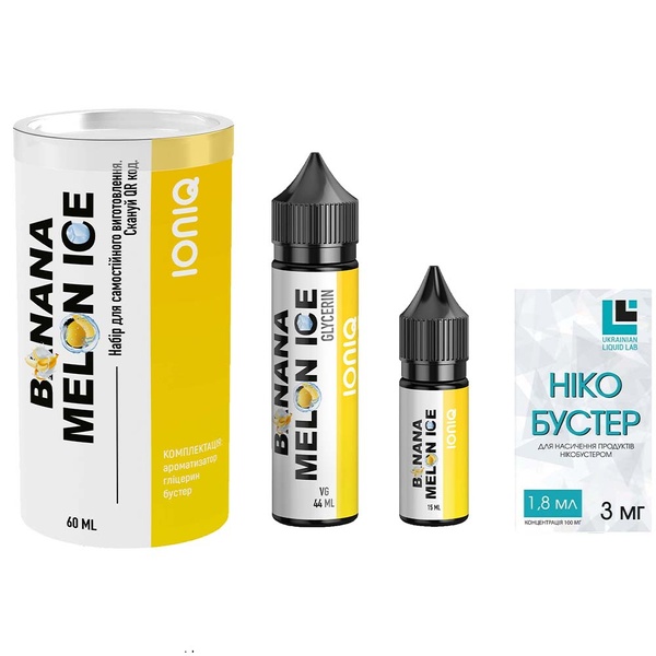 Набор IONIQ Banana Melon Ice, 60 мл