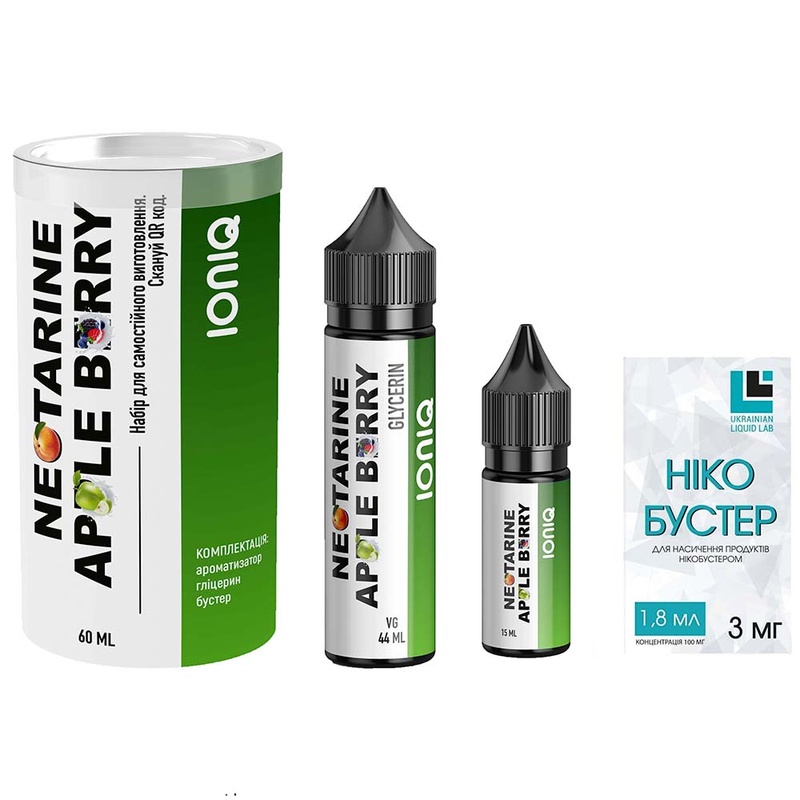 Набір IONIQ Nectarine Apple Berry, 60 мл