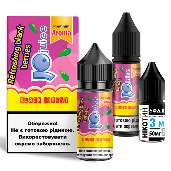Набір JoJuice Premium Black forest, 30 мл