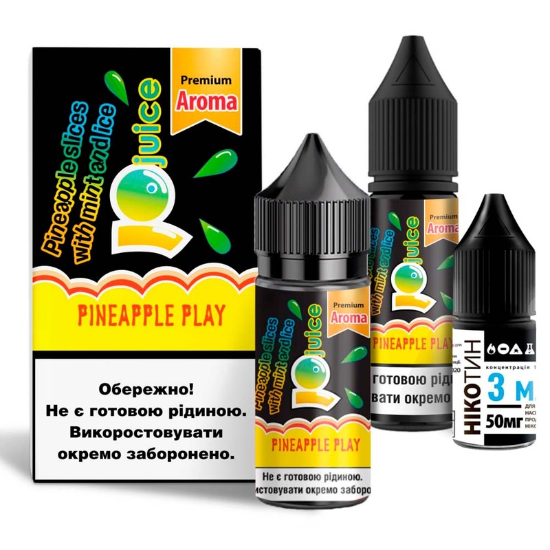 Набор JoJuice Premium Pineapple play, 30 мл