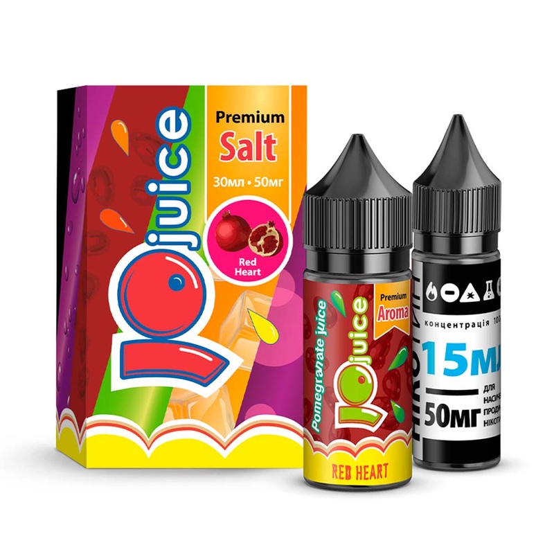 Набір JoJuice Premium Red heart, 30 мл - 1