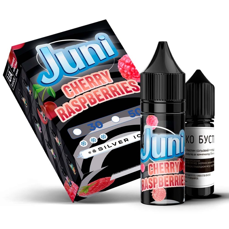 Набір Juni Cherry Raspberry, 15 мл
