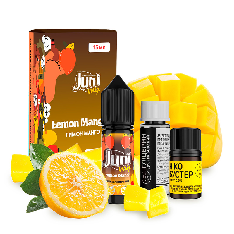 Набор Juni Mix Lemon Mango, 15 мл