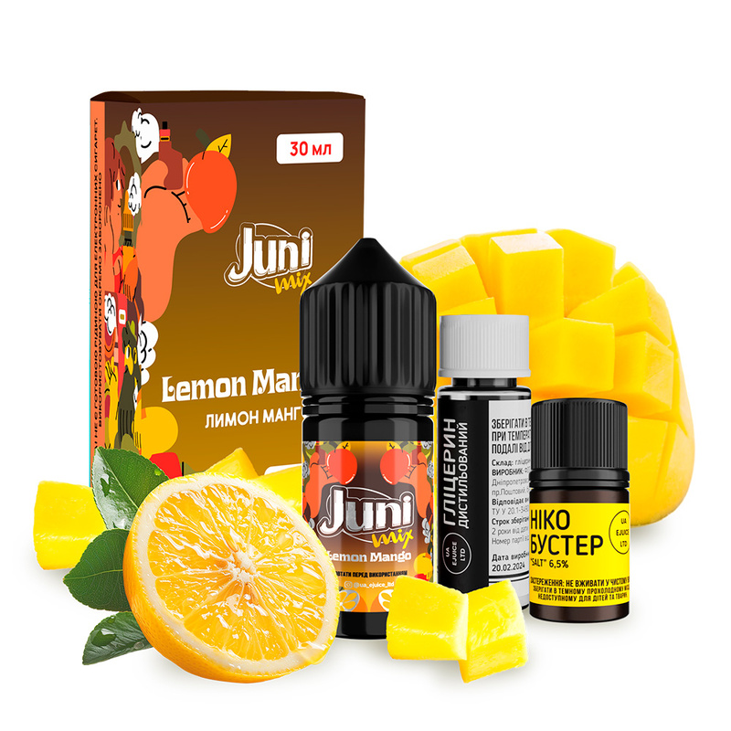 Набор Juni Mix Lemon Mango, 30 мл