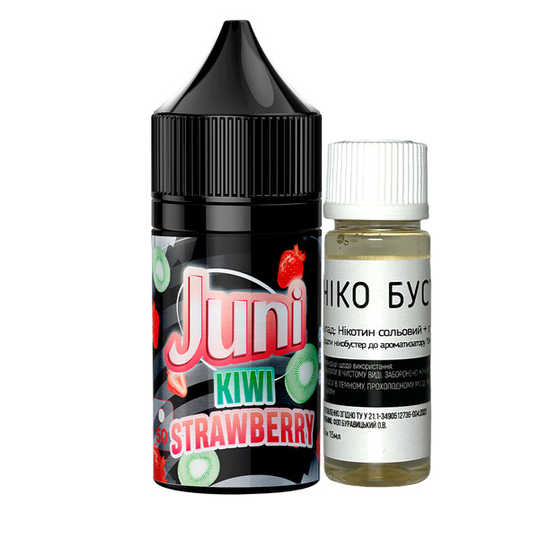 Набор Juni Silver Ice Kiwi Strawberry, 30 мл
