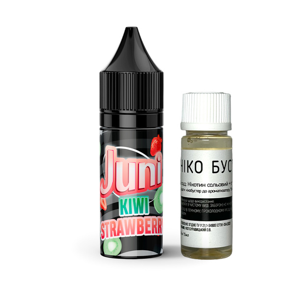 Набор Juni Silver Ice Kiwi Strawberry, 15 мл