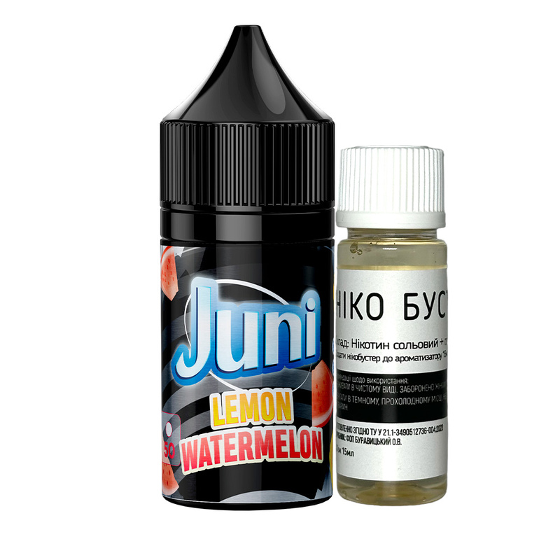 Набір Juni Silver Ice Watermelon Lemon, 30 мл