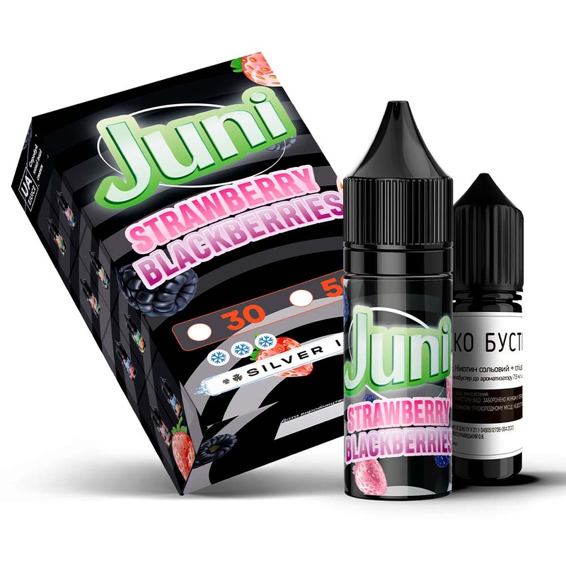 Набір Juni Strawberry Blackberries, 15 мл