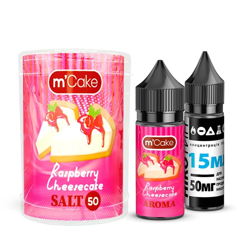 Набір M-Cake Raspberry Cheesecake, 30 мл - 1