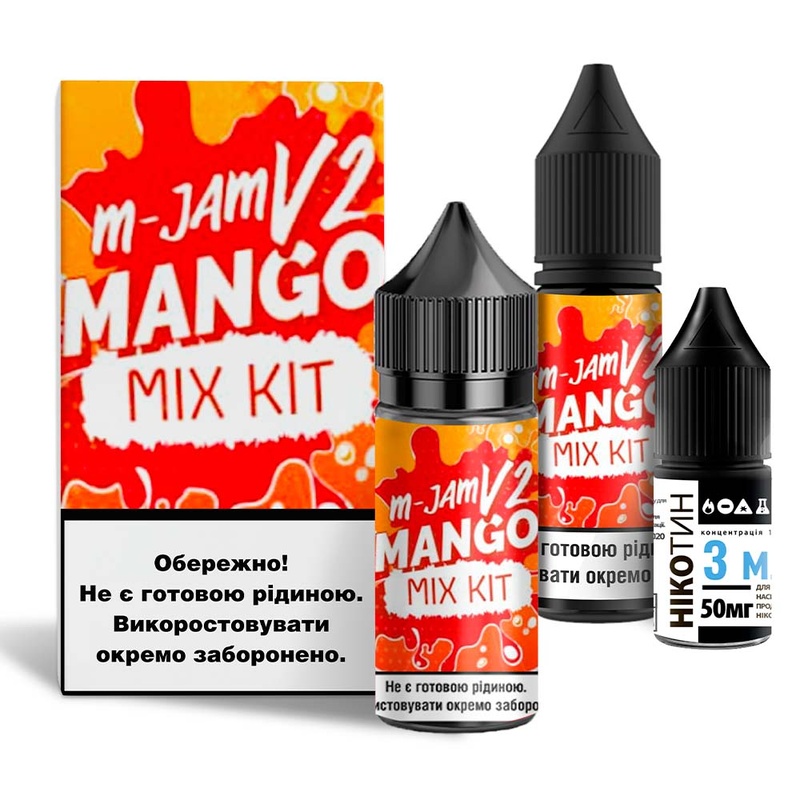 Набір M-JAM V2 Mango, 30 мл