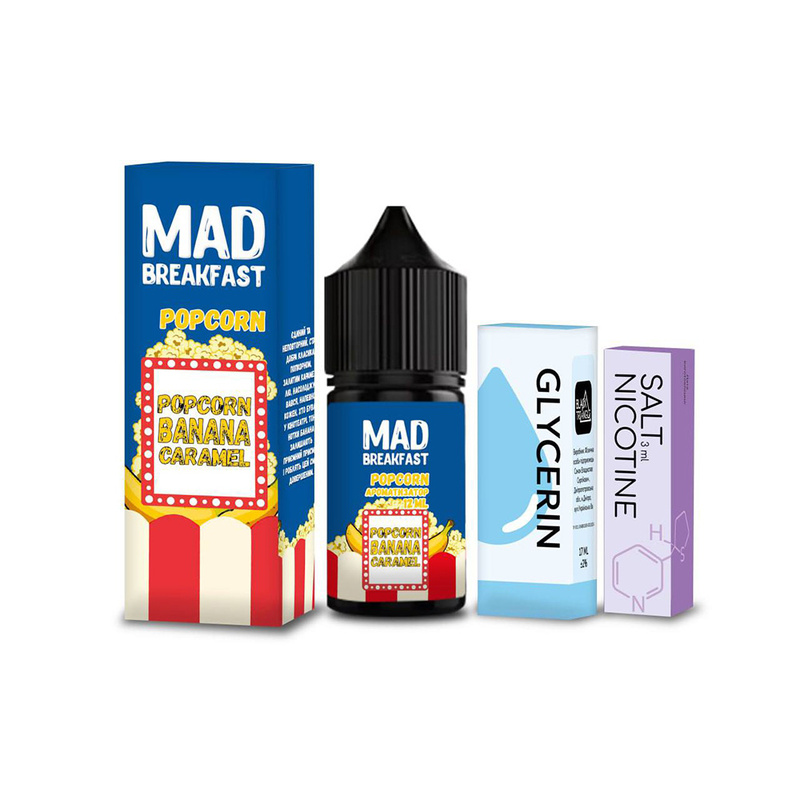 Набір Mad Breakfast Popcorn, 30 мл