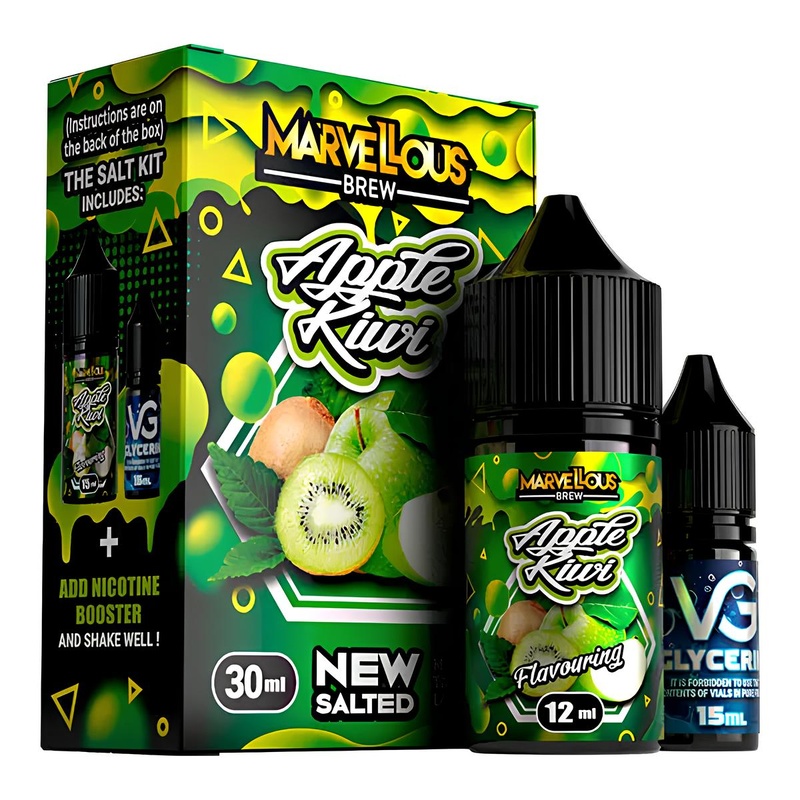Набор Marvellous Brew Apple Kiwi, 30 мл