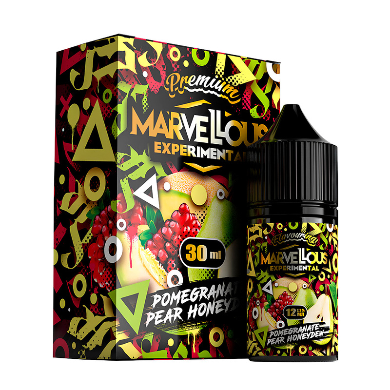 Набір Marvellous Experimental Pomegranate Pear Honeydew, 30 мл