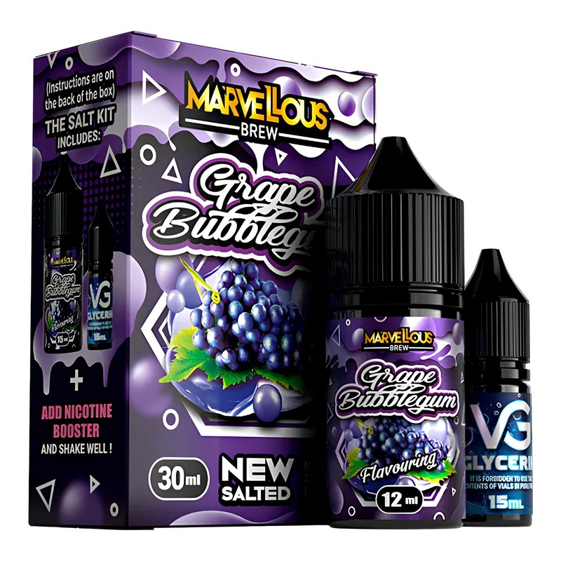 Набор Marvellous Brew Grape Bubblegum, 30 мл