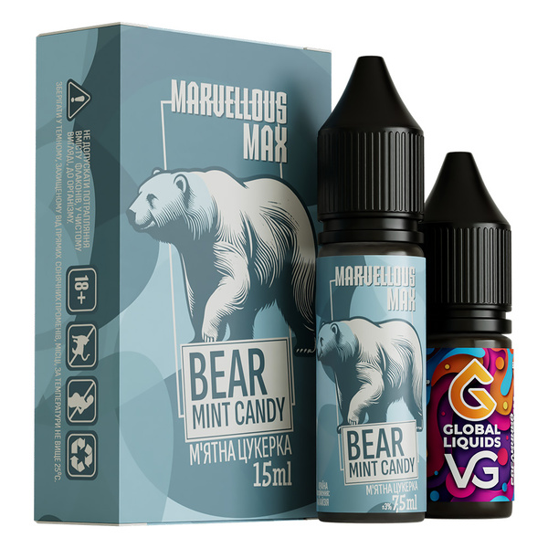 Набор Marvellous Max Bear Mint Candy, 15 мл