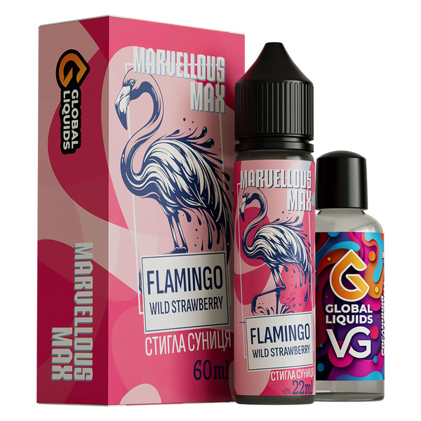 Набор Marvellous MAX Flamingo Wild Strawberry, 60 мл