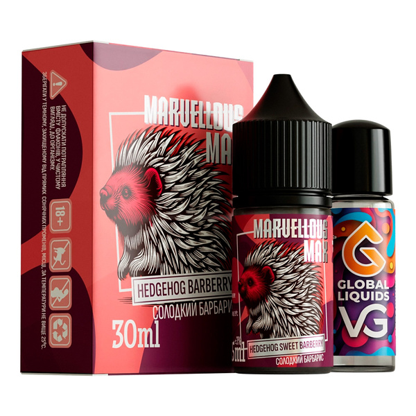 Набор Marvellous Max Hedgehog Sweet Barberry, 30 мл