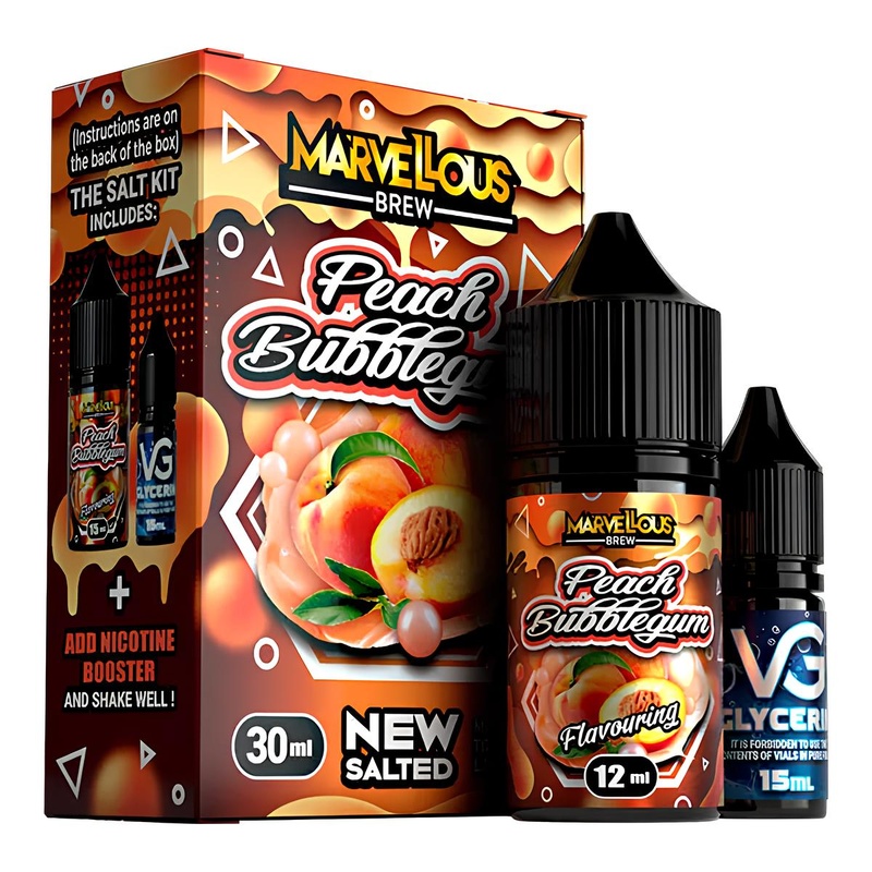 Набір Marvellous Brew Peach Bubblegum, 30 мл