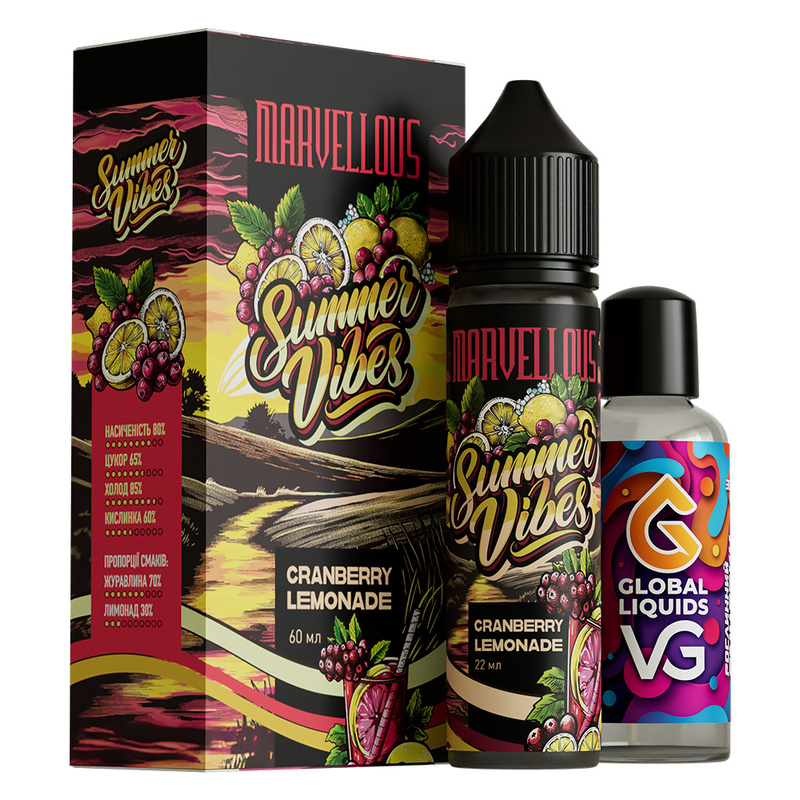 Набор Marvellous Summer Cranberry Lemonade, 60 мл