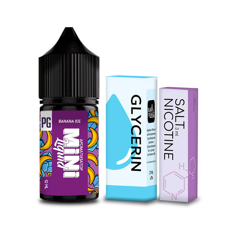 Набір Mini Liquid Banana Ice, 30 мл