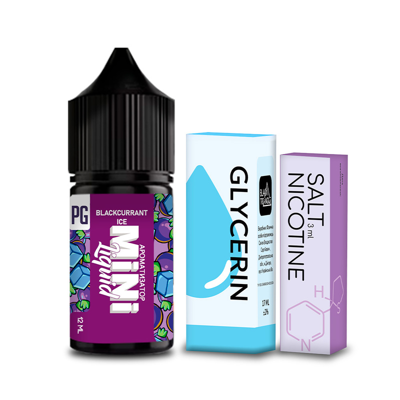 Набор Mini Liquid Blackcurrant Ice, 30 мл