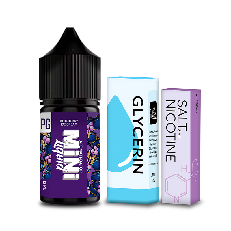 Набор Mini Liquid Blueberry Ice Cream, 30 мл