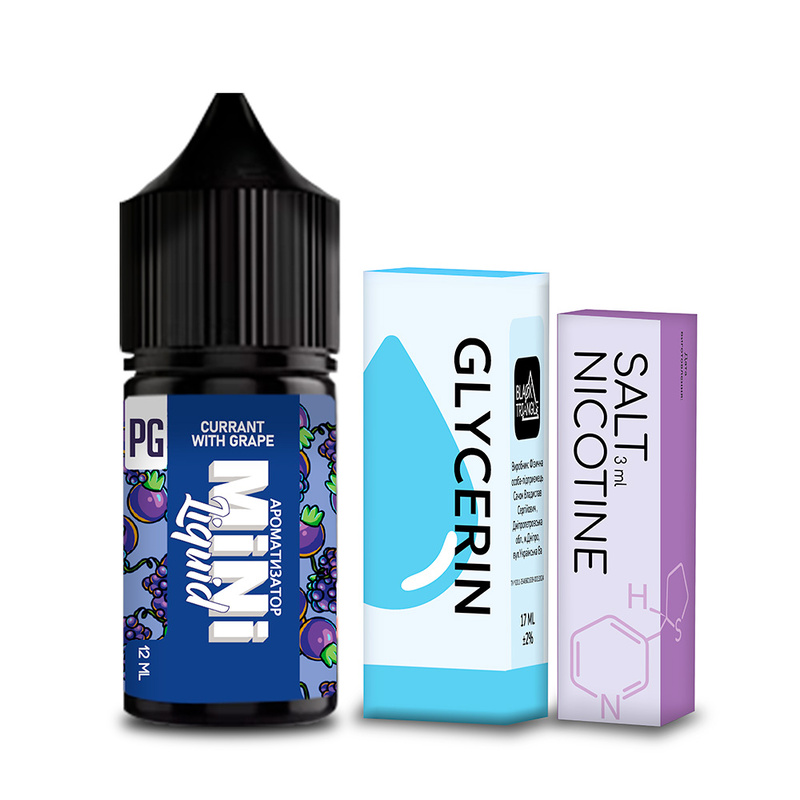 Набор Mini Liquid Currant With Grape, 30 мл