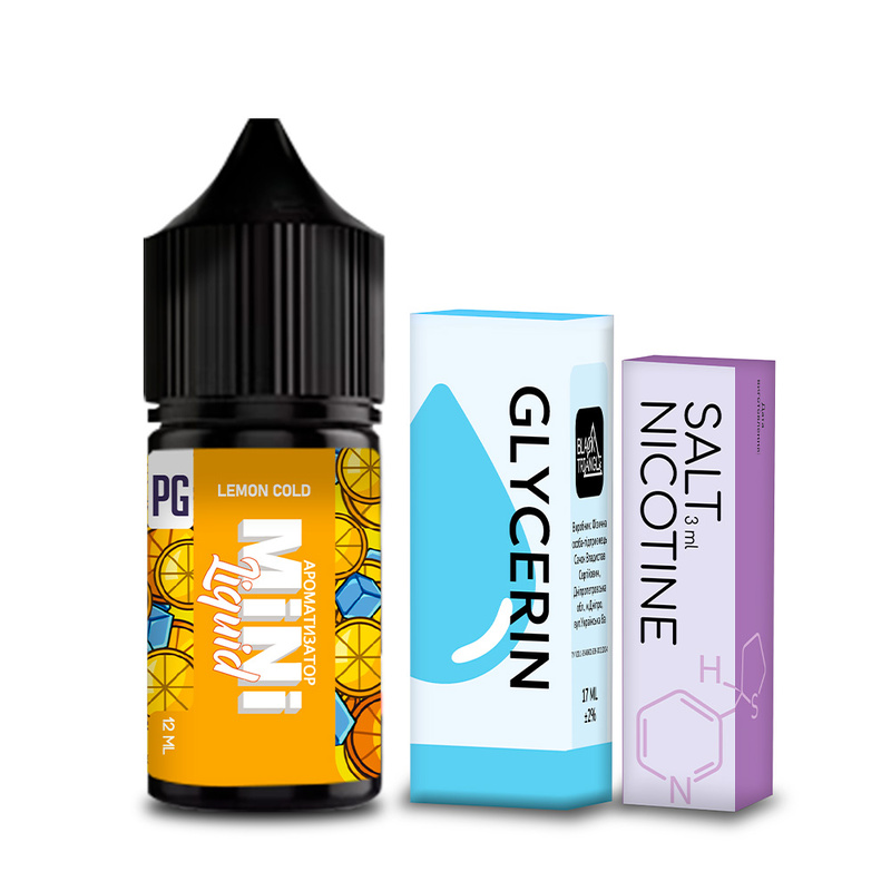 Набір Mini Liquid Lemon Cold, 30 мл