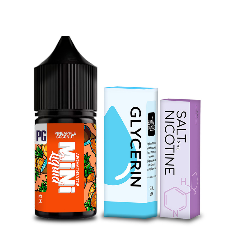 Набор Mini Liquid Pineapple Coconut, 30 мл