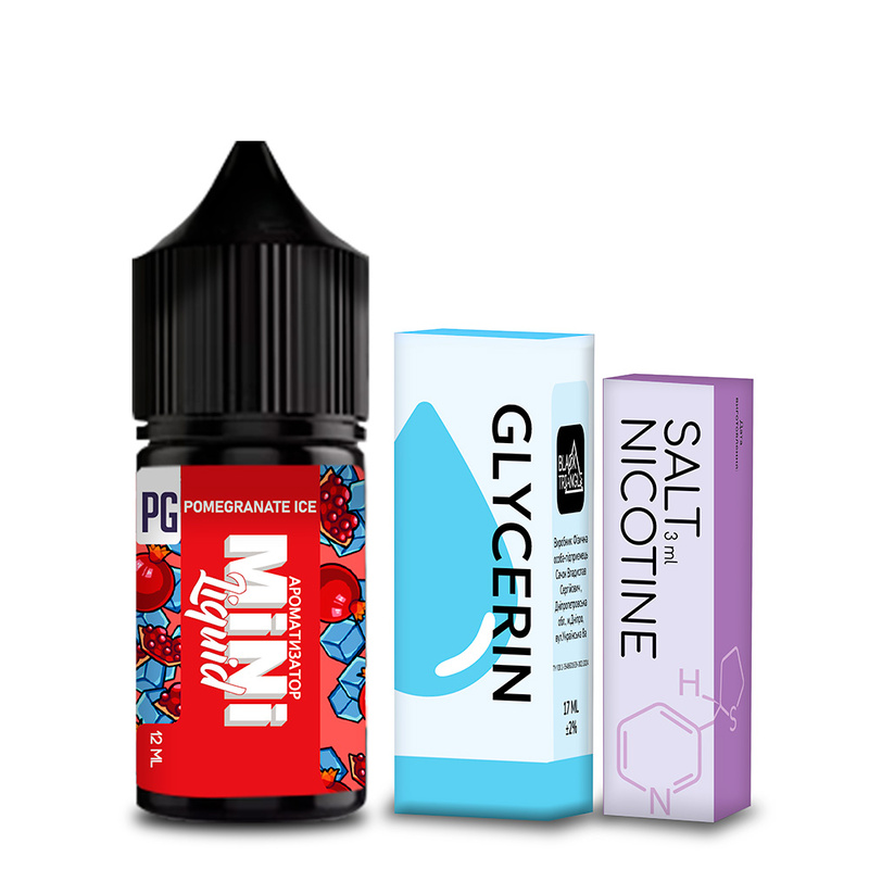 Набір Mini Liquid Pomegranate Ice, 30 мл
