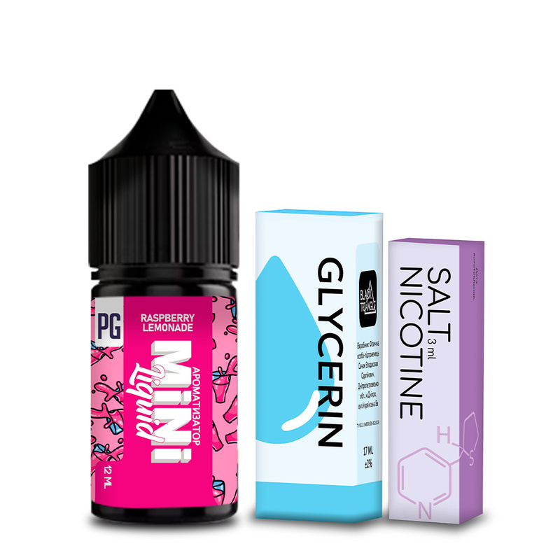 Набір Mini Liquid Raspberry Lemonade, 30 мл