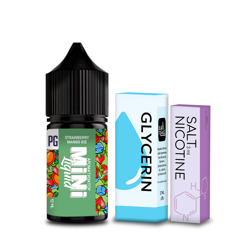Набор Mini Liquid Strawberry Mango Ice, 30 мл